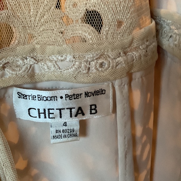 CHETTA B LACE DRESS size 4 - Picture 7 of 9